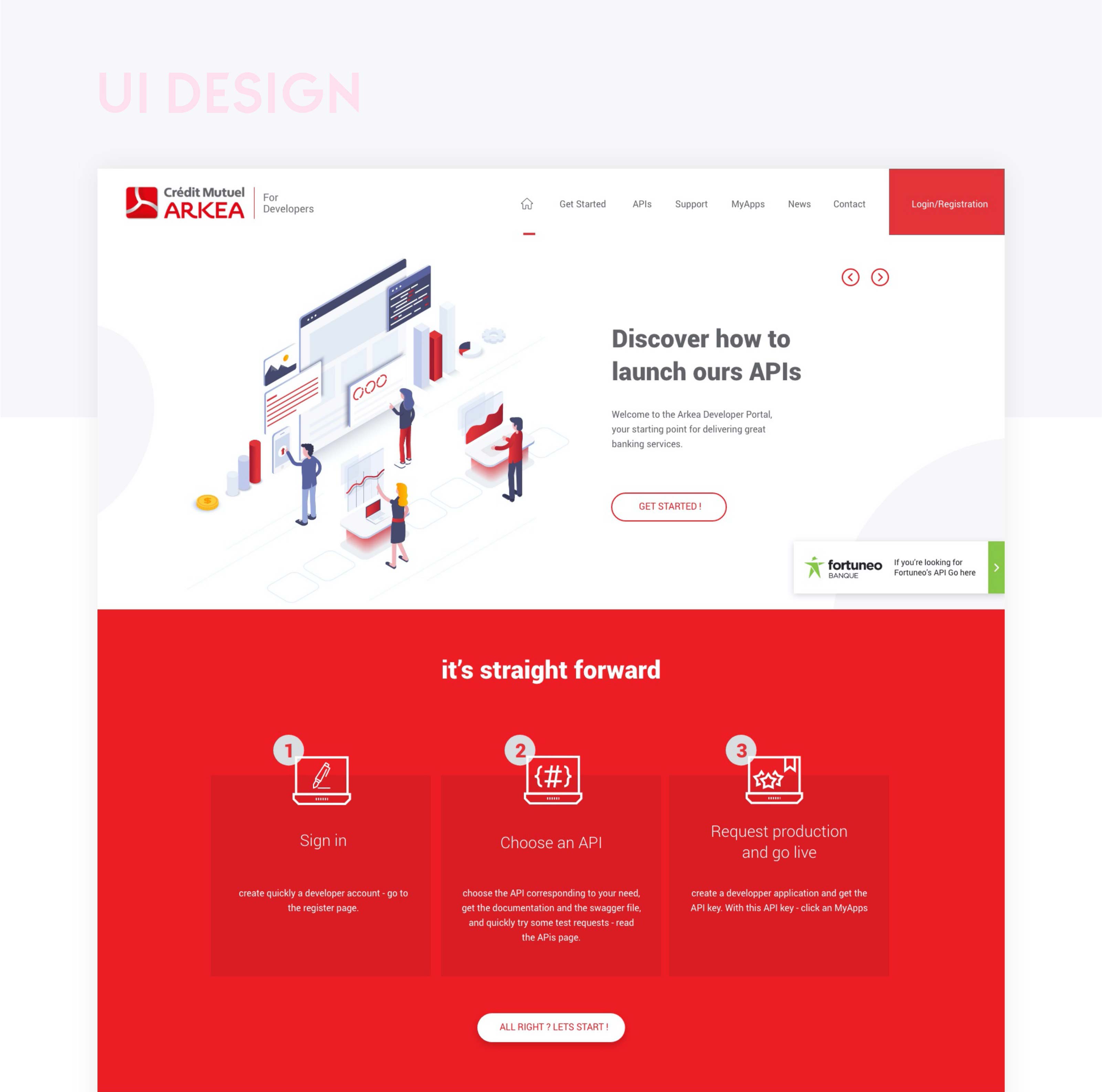 UI designer Angers